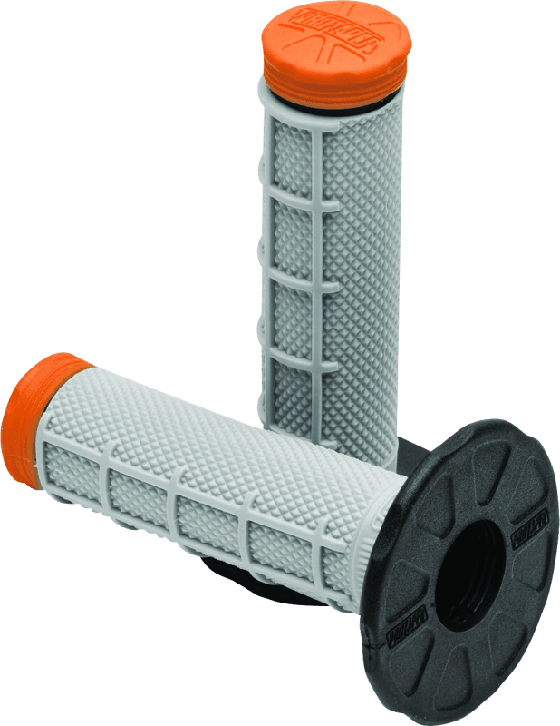 ProTaper — ProTaper Tri Density MX 1/2 Waffle Grips - Orange