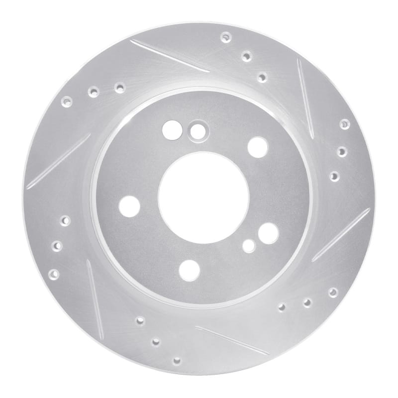 R1 Concepts — R1 92-94 Mercedes-Benz E500 Rear Right Drilled & Slotted Silver Brake Rotor
R1 Brake Rotor Drill