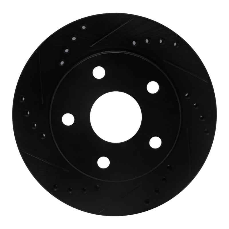 R1 Concepts — R1 91-94 Toyota Previa Front Left Drilled & Slotted Black Brake Rotor
R1 Brake Rotor Drill