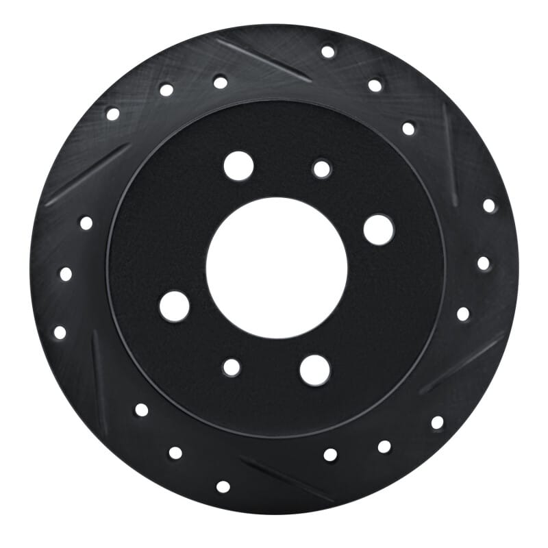 R1 Concepts — R1 92-96 Dodge COLT Rear Right Drilled & Slotted Black Brake Rotor
R1 Brake Rotor Drill