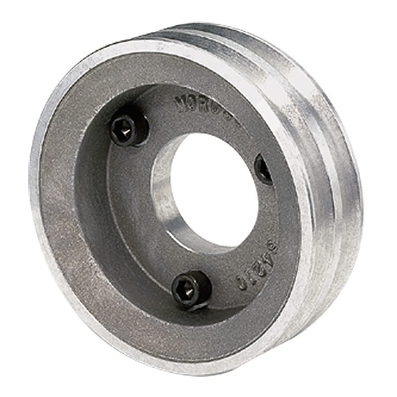 Moroso — Moroso Chevrolet Big Block 396-454 (w/Short Pump) Crankshaft Pulley - Double Groove - Cast Aluminum