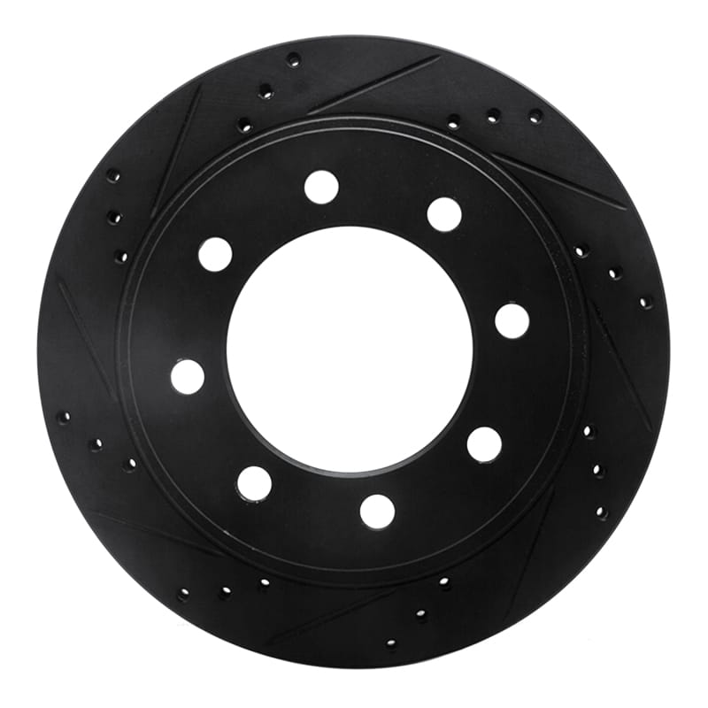 R1 Concepts — R1 03-08 Dodge Ram 4000 (Mexico) Rear Left Drilled & Slotted Black Brake Rotor
R1 Brake Rotor Drill