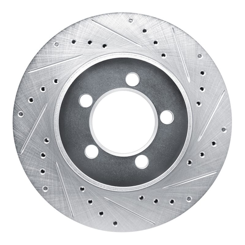 R1 Concepts — R1 1965-1972 Dodge Dart Front Right Drilled & Slotted Silver Brake Rotor
R1 Brake Rotor Drill