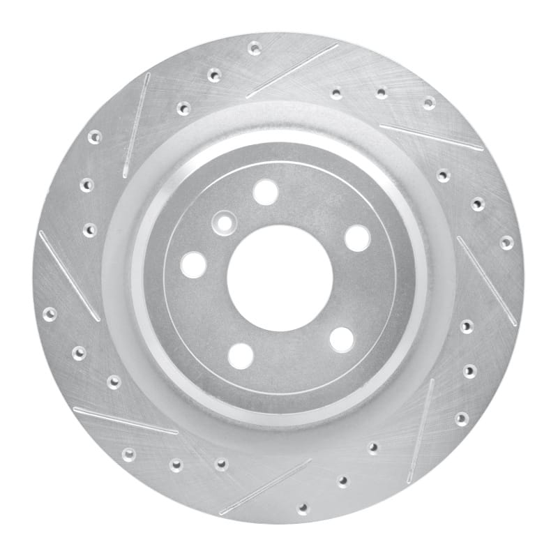 R1 Concepts — R1 12-19 Mercedes-Benz GLE300D Rear Left Drilled & Slotted Silver Brake Rotor
R1 Brake Rotor Drill