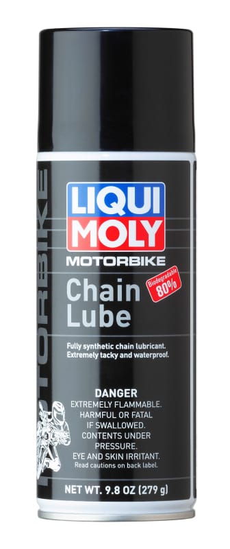LIQUI MOLY — LIQUI MOLY 400mL Motorbike Chain Lube (Aerosol)
Adhesive Lubricant