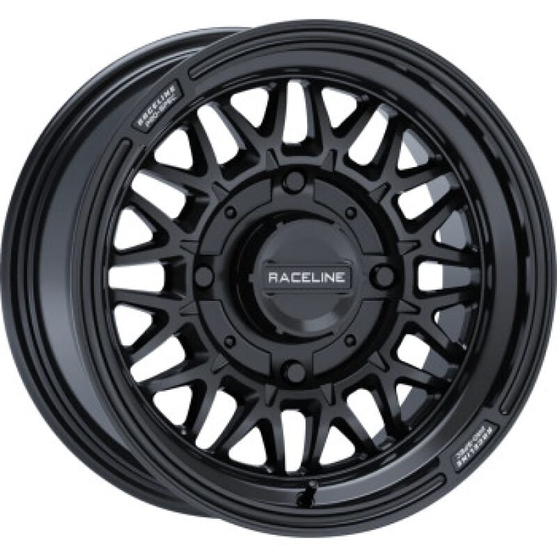 Raceline — Raceline A13GB Omega 15x10in/4x156 BP / 0mm Offset /132.5mm Bore - Gloss Black Wheel