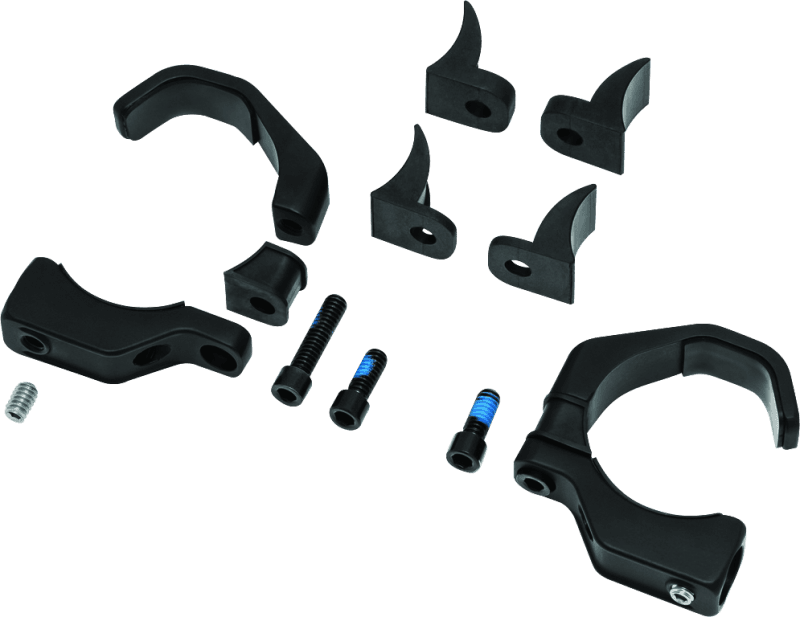 Kuryakyn — Kuryakyn Pipe Wrench Fork Mounts Black