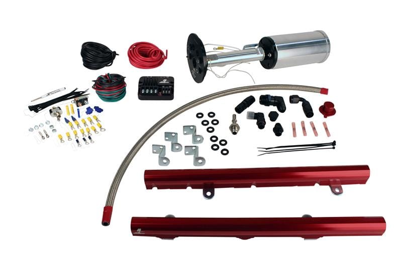 Aeromotive — 03-13 Corvette Stealth Eliminator Street Fuel System with LS3 Fuel Rails