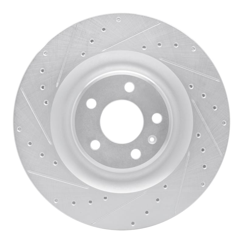 R1 Concepts — R1 17-25 Audi e-Tron S Rear Left Drilled & Slotted Silver Brake Rotor
R1 Brake Rotor Drill