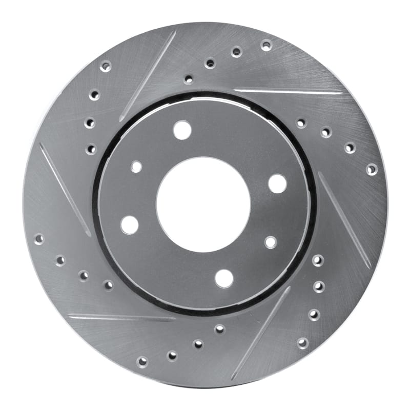 R1 Concepts — R1 00-04 Volvo S40 Front Left Drilled & Slotted Silver Brake Rotor
R1 Brake Rotor Drill