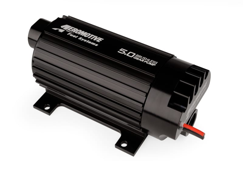 Aeromotive — Aeromotive 5.0 Brushless Spur Gear External Fuel Pump - In-Line - 5gpm