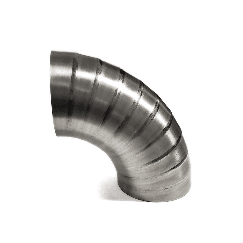 Ticon — Ticon Industries 2.5in 90 Degree 1.26D Tight Radius 1.2mm/.047in Wall Titanium Pie Cuts - 10pk