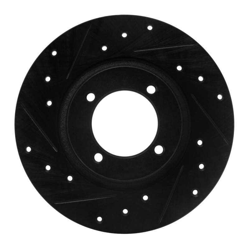 R1 Concepts — R1 75-79 Toyota Corolla (US/Canada) Front Left Drilled & Slotted Black Brake Rotor
R1 Brake Rotor Drill