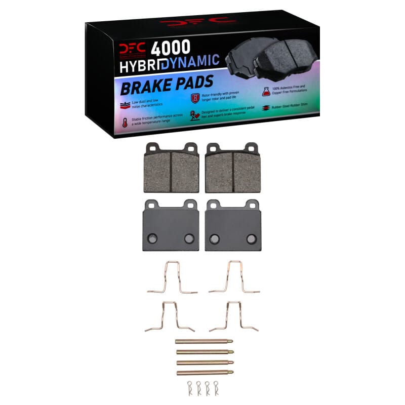 DFC — DFC 63-76 Mercedes-Benz 220SE Front 4000 HybriDynamic Brake Pads and Hardware Kit
DFC Brake Pad Set