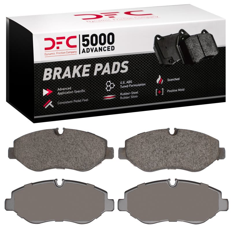 DFC — DFC 07-18 Dodge Sprinter 2500 Front 5000 Advanced Semi Metallic Brake Pads
DFC Brake Pad Set