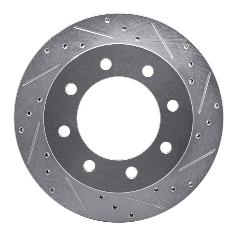 R1 Concepts — R1 99-20 Chevy Silverado 2500 HD/2500 HD Classic Rear Right Drilled & Slotted Silver Brake Rotor
R1 Brake Rotor Drill