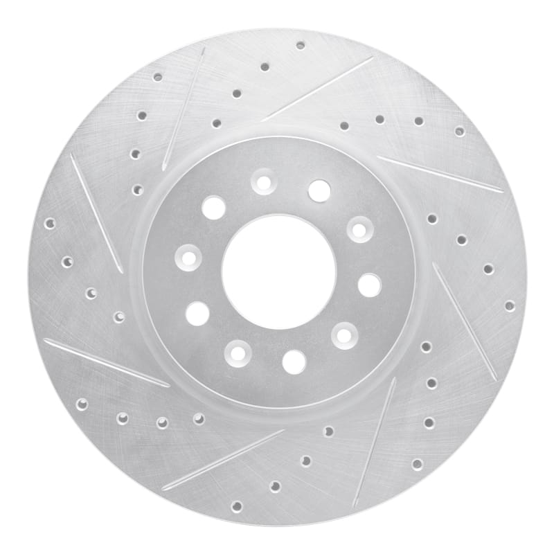 R1 Concepts — R1 16-21 Buick Regal Sportback Front Left Drilled & Slotted Silver Brake Rotor
R1 Brake Rotor Drill