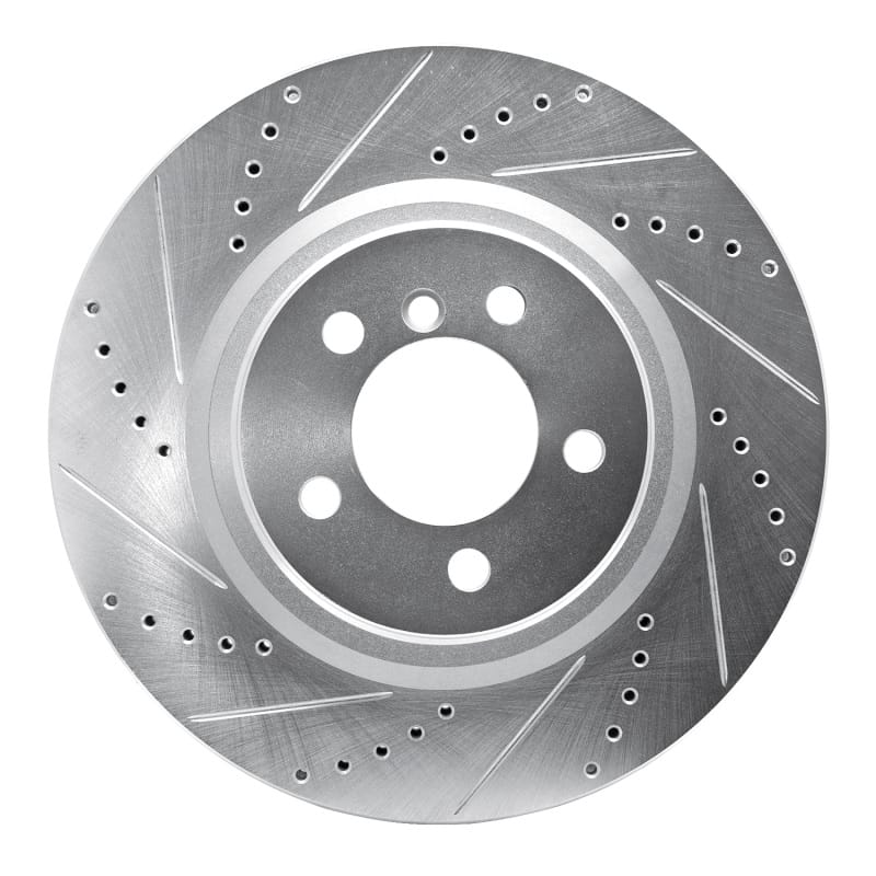 R1 Concepts — R1 06-12 Land Rover Range Rover Front Left Drilled & Slotted Silver Brake Rotor
R1 Brake Rotor Drill