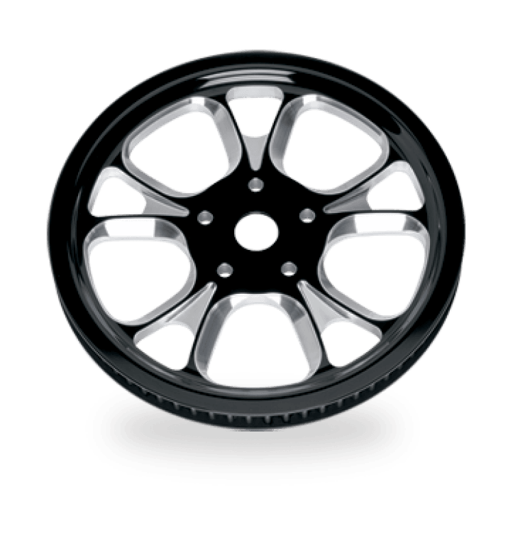 Performance Machine — Performance Machine Belt Pulley 66T x 1in Galaxy - Contrast Cut Platinum