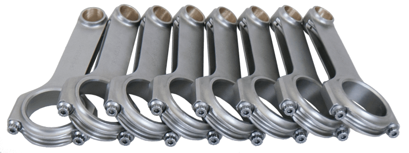 Eagle — Eagle Chevrolet Big Block 6.535in Length ARP 2000 Bolts Forged 4340 Steel H-Beam Rods - Set of 8
4340 Rod