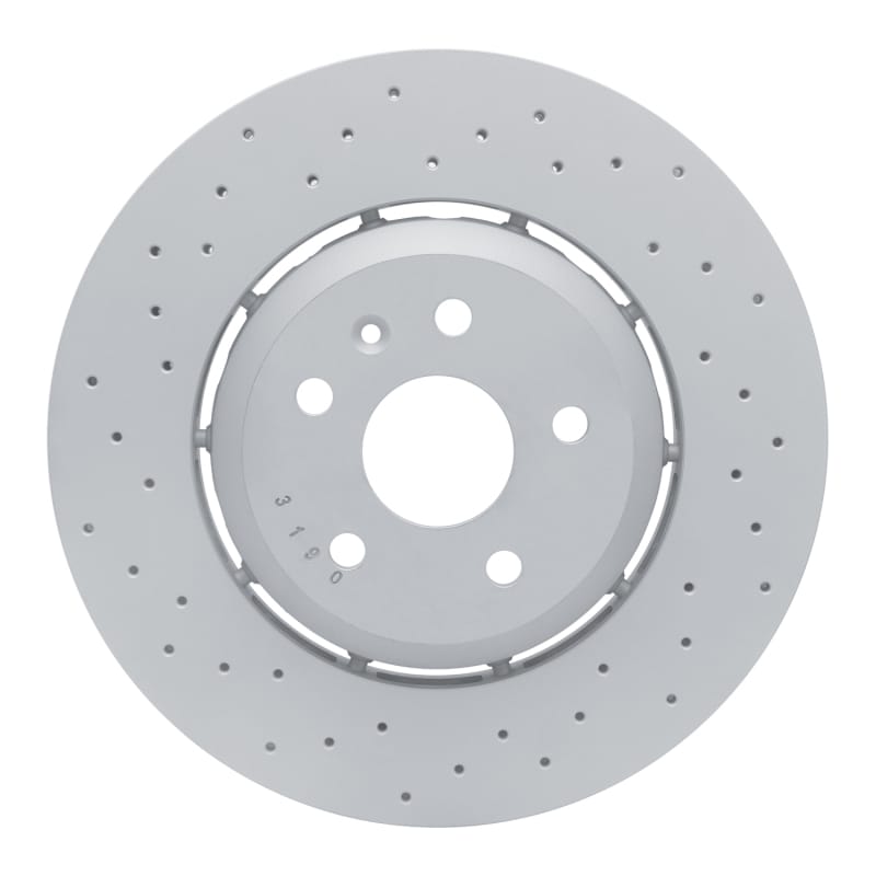 DFC — DFC 11-11 Saab 9-5 Front Drilled Hi-Carbon Alloy Geomet Coated Rotor