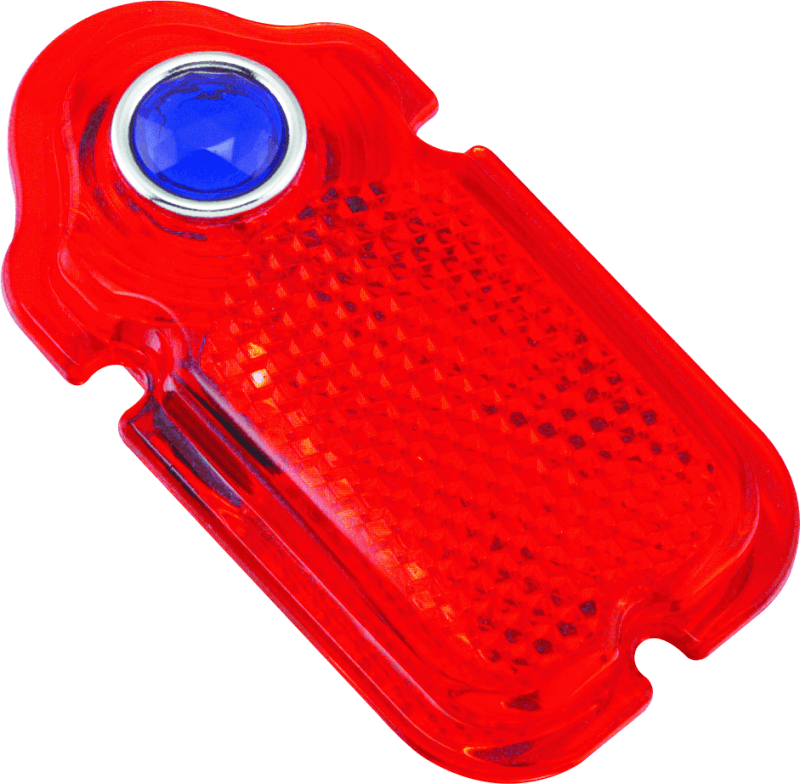 Bikers Choice — Bikers Choice Blue Dot Taillight Lens 47-54 Tombstone Replaces H-D 68090-47