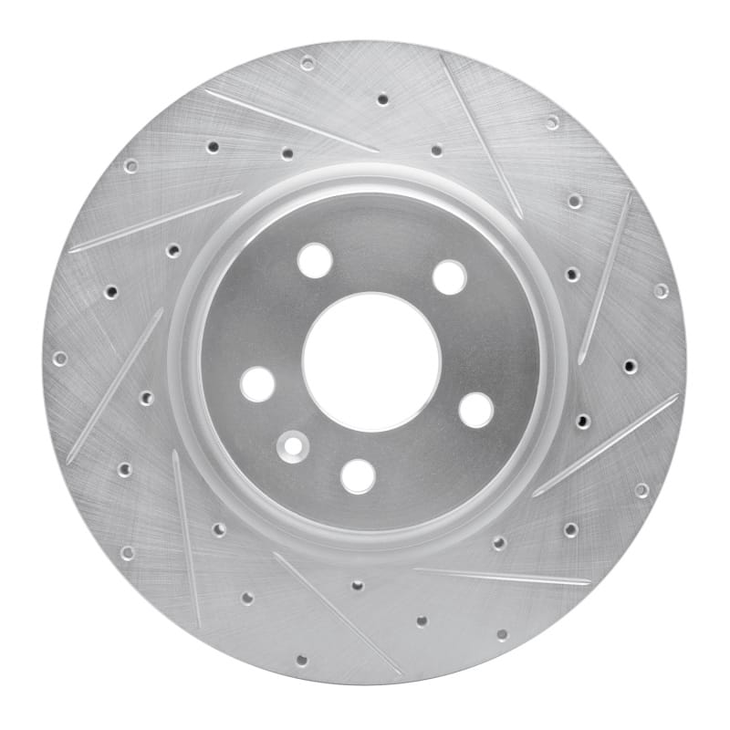 R1 Concepts — R1 12-21 Tesla Model X Front Right Drilled & Slotted Silver Brake Rotor
R1 Brake Rotor Drill