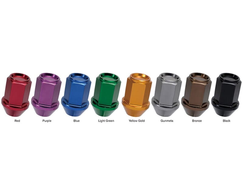 Project Kics — Project Kics 12x1.50 Black Leggdura Racing Shell Type Lug Nut - 1pc