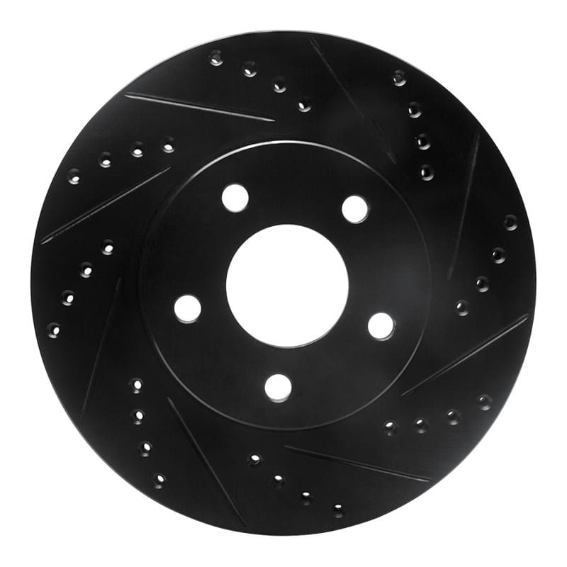R1 Concepts — R1 07-10 Chevrolet Cobalt Front Right Drilled & Slotted Black Brake Rotor
R1 Brake Rotor Drill