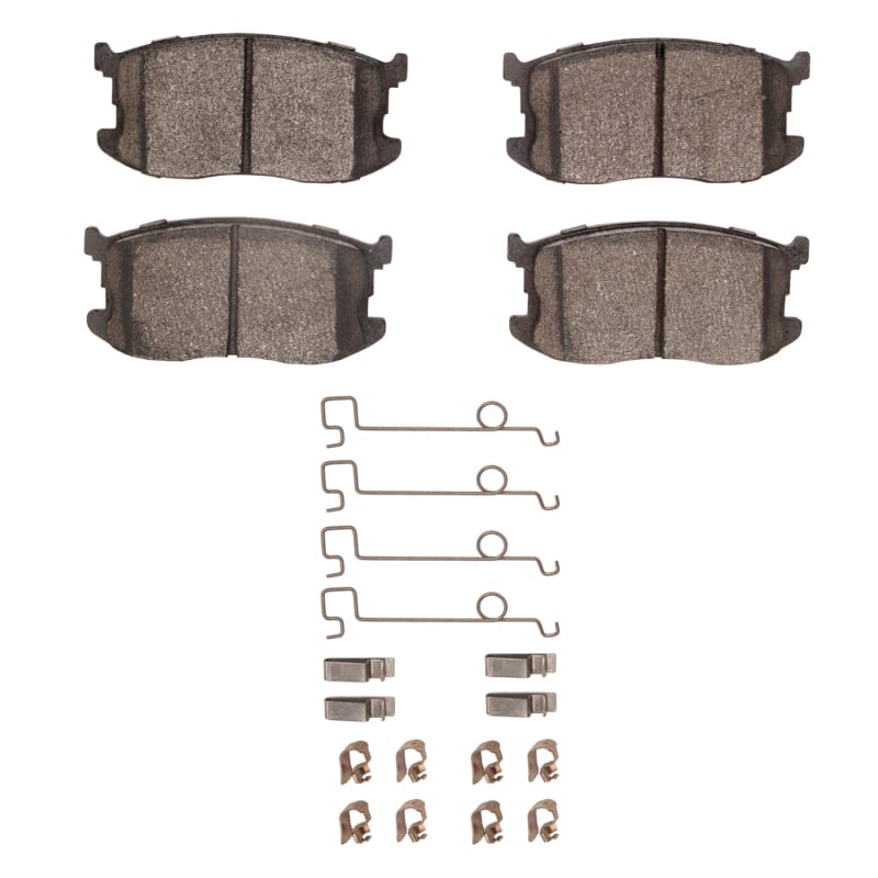 DFC — DFC 85-89 Chevrolet SPECTRUM Front 4000 HybriDynamic Brake Pads and Hardware Kit
DFC Brake Pad Set