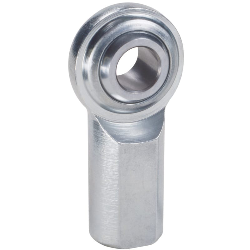 QA1 — QA1 C Series 2-Pc Rod End - Female/Right Hand - .3125in Bore x 5/16-24 - Carbon Steel w/PTFE
C Series Rod End