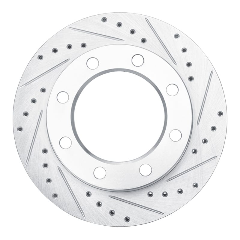 R1 Concepts — R1 76-79 Ford F-250 4WD (Excl Super Duty) Front Right Drilled & Slotted Silver Brake Rotor
R1 Brake Rotor Drill