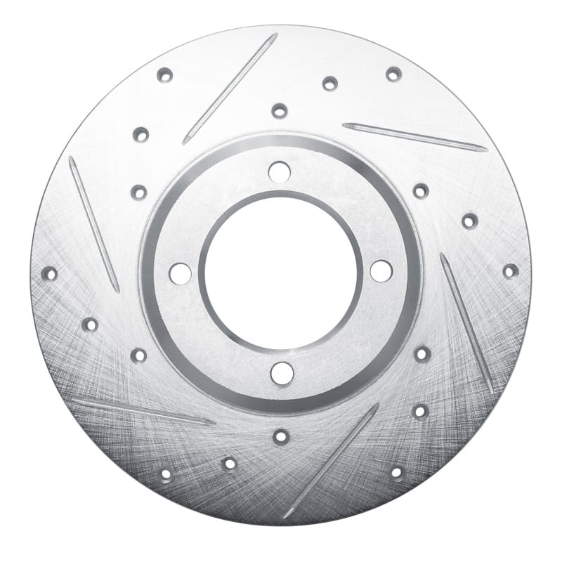 R1 Concepts — R1 79-81 Toyota Celica Front Left Drilled & Slotted Silver Brake Rotor
R1 Brake Rotor Drill