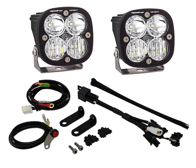 Baja Designs — Baja Designs Triumph Tiger 800XC LED Adventure Bike Kit Squadron Sport