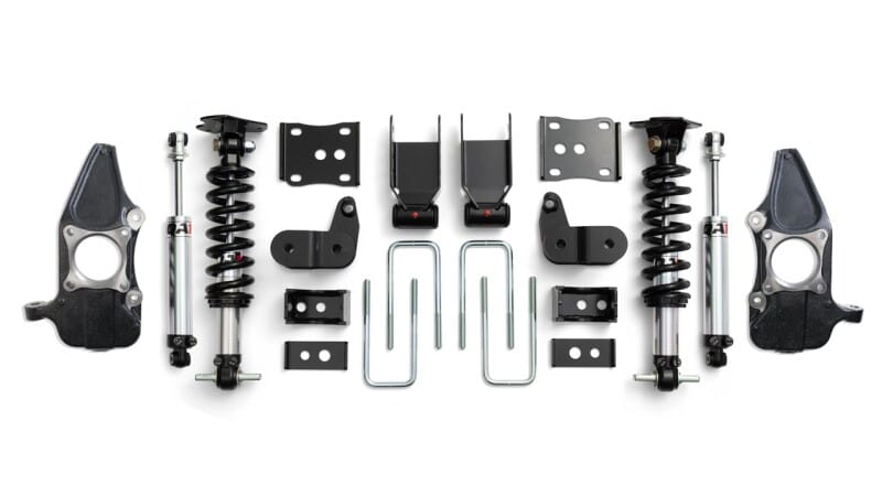 QA1 — QA1 15-20 Ford F-150 4WD Lowering Kit w/ Spindles Double Adjustable 3.5in-5.5in
3/5 Drop F150 4WD
