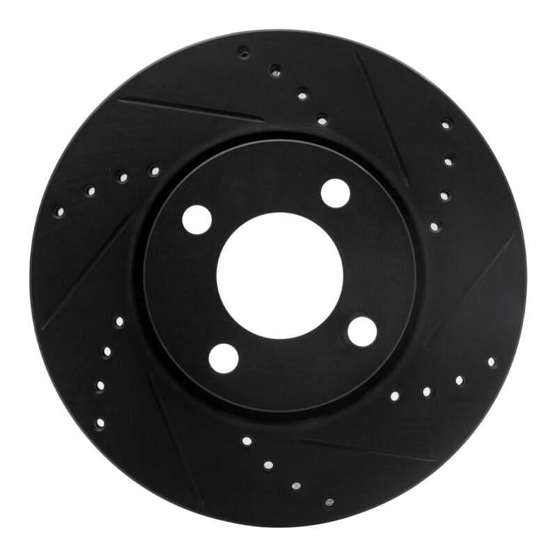 R1 Concepts — R1 90-98 Audi Cabriolet Front Right Drilled & Slotted Black Brake Rotor
R1 Brake Rotor Drill