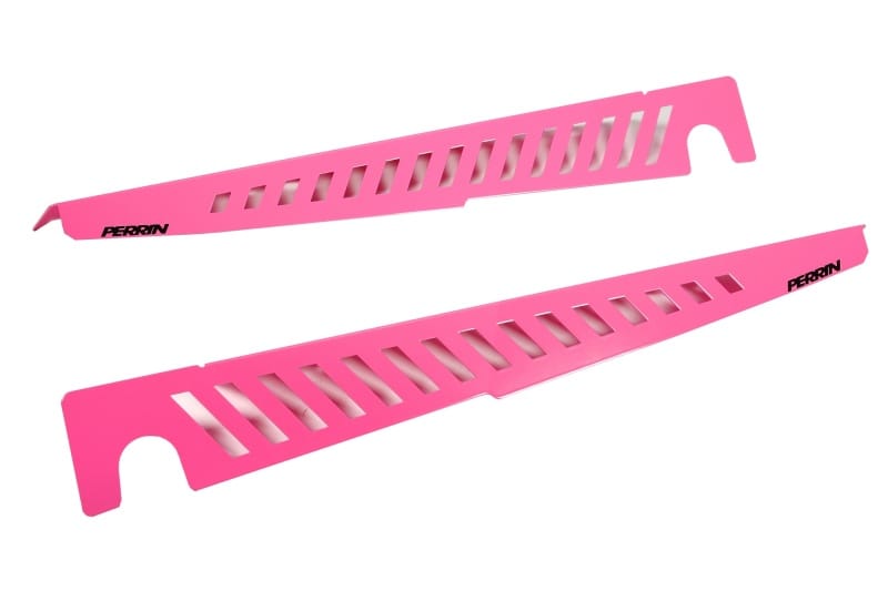 Perrin Performance — PERRIN 22-25 Subaru WRX Fender Shroud Set - Hyper Pink