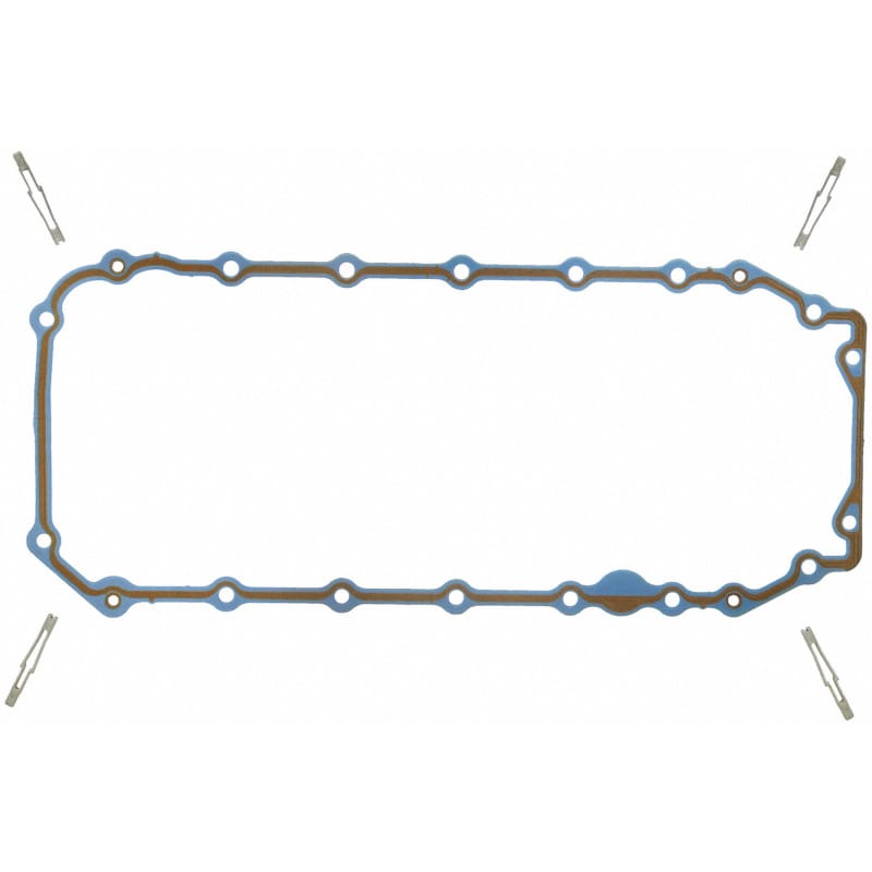 Fel-Pro — Fel-Pro Oil Pan SnapUps Included for OS 30525 T Engine Oil Pan Gasket Set PermaDryPlus rigid carrier