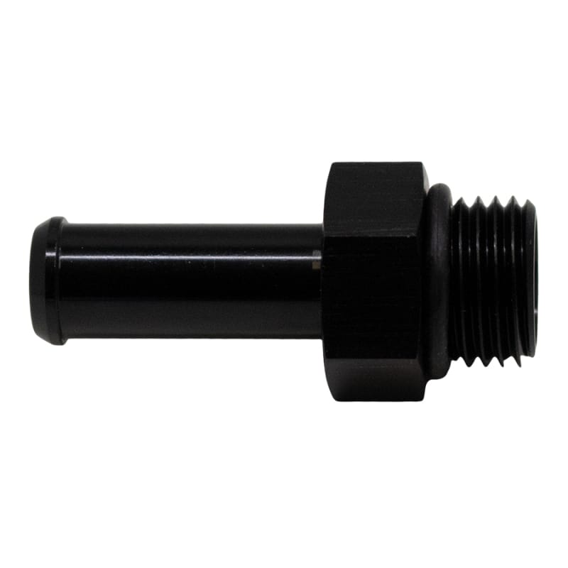DeatschWerks — DeatschWerks 6AN ORB Male to 3/8in Male Barb Fitting (Incl O-Ring) - Anodized Matte Black
Lines & Fittings