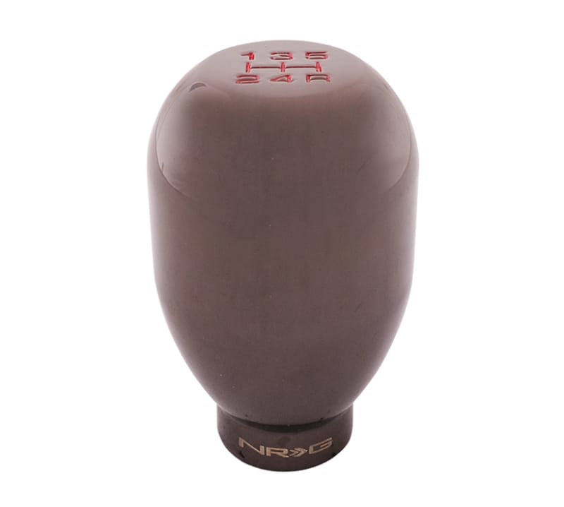 NRG — NRG Universal Shift Knob 42mm - Heavy Weight 480G / 1.1Lbs. - Black Chrome (5 Speed)