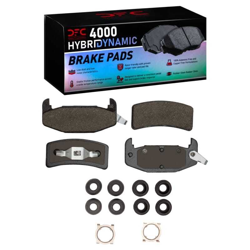 DFC — DFC 88-94 Buick Regal Rear 4000 HybriDynamic Brake Pads and Hardware Kit
DFC Brake Pad Set