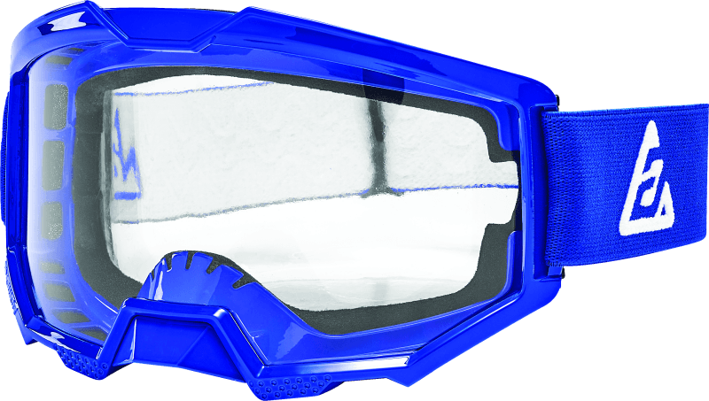 Answer — Apex 1 Goggles, Reflex Blue/White, Clean Lens, Adult