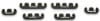 Moroso — Moroso Spark Plug Wire Separator Kit - 11mm - Black