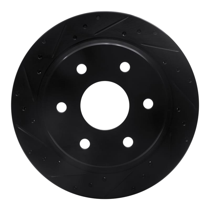 R1 Concepts — R1 00-14 Cadillac Escalade EXT Rear Left Drilled & Slotted Black Brake Rotor
R1 Brake Rotor Drill