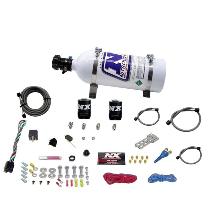 Nitrous Express — Nitrous Express Dodge EFI Race Single Nozzle Nitrous Kit (100-250HP) w/5lb Bottle
Injection System Kit
N2OSys