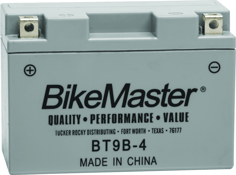BikeMaster — BT9B-4 Battery, 100 CCA