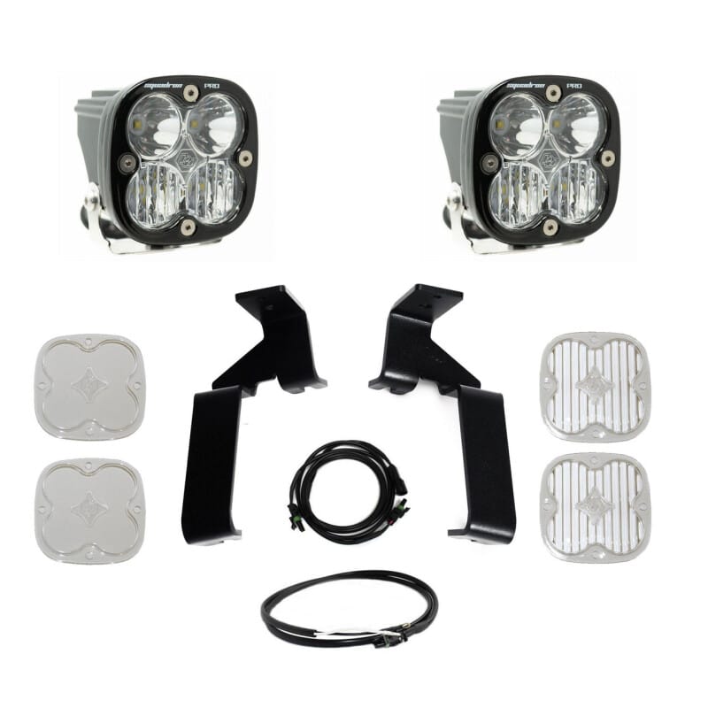 Baja Designs — Baja Designs 21-25 Ford Raptor (Base/37/R) Squadron Pro A-Pillar Kit