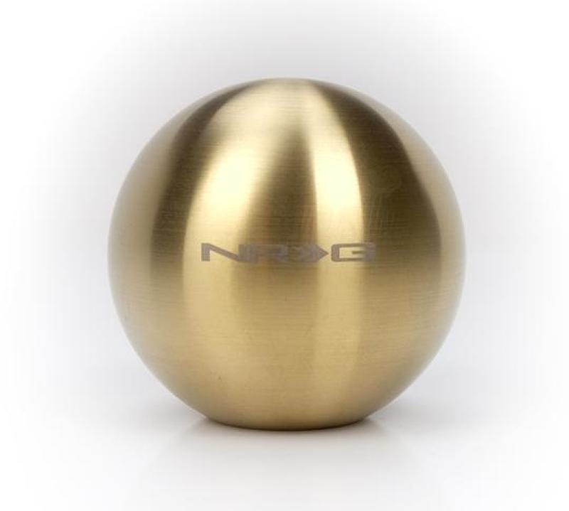 NRG — NRG Chrome Gold Titanium Round Shifter Heavy Weight