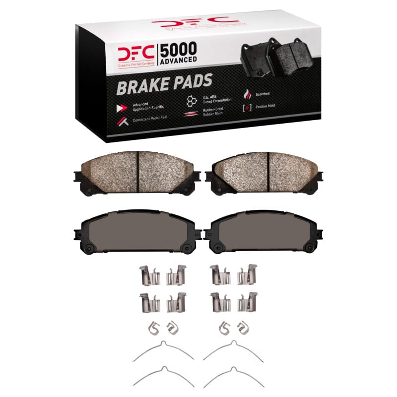 DFC — DFC 10-26 Lexus RX350 Front 5000 Advanced Ceramic Brake Pads and Hardware Kit
DFC Brake Pad Set