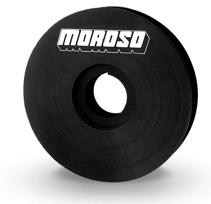 Moroso — Moroso V-Belt Crankshaft Pulley - 4in